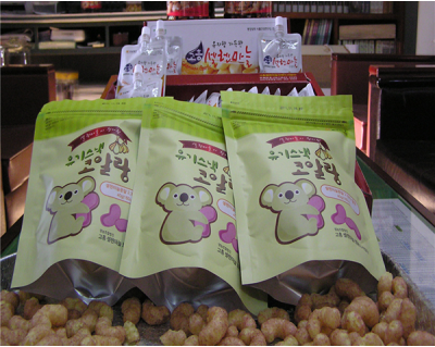 유기스낵 코알랑