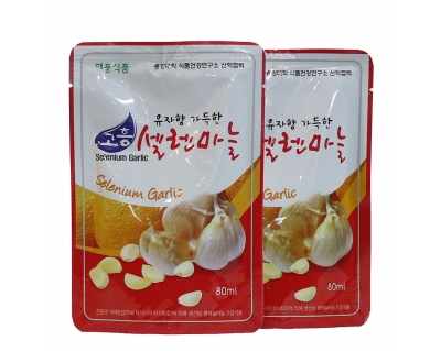 유자향 가득한 고흥 셀렌마늘